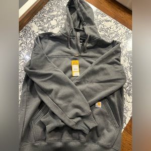 Carhartt NWT Rain Defender Loose Fit Heavyweight Quarter-Zip Sweatshirt
